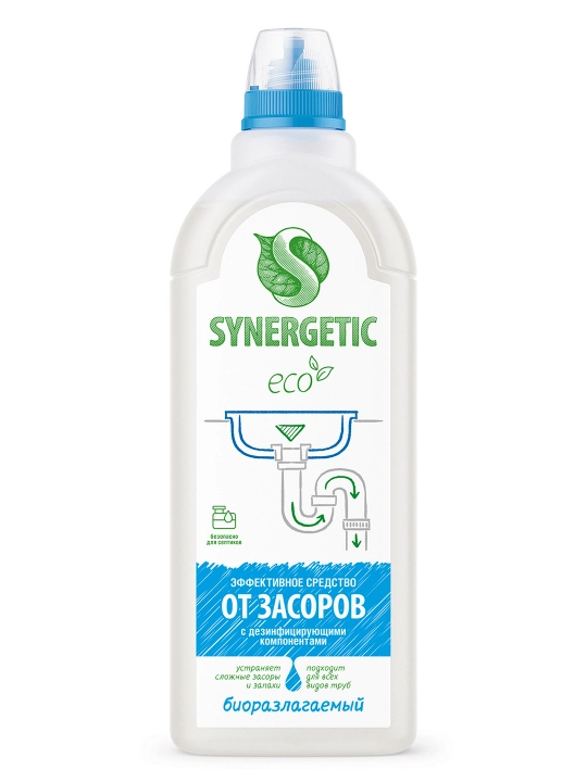 SYNERGETIC dezinfeksiyalovchi ta’sirga ega iflosliklarni yo‘qotish uchun vosita, 1 litr