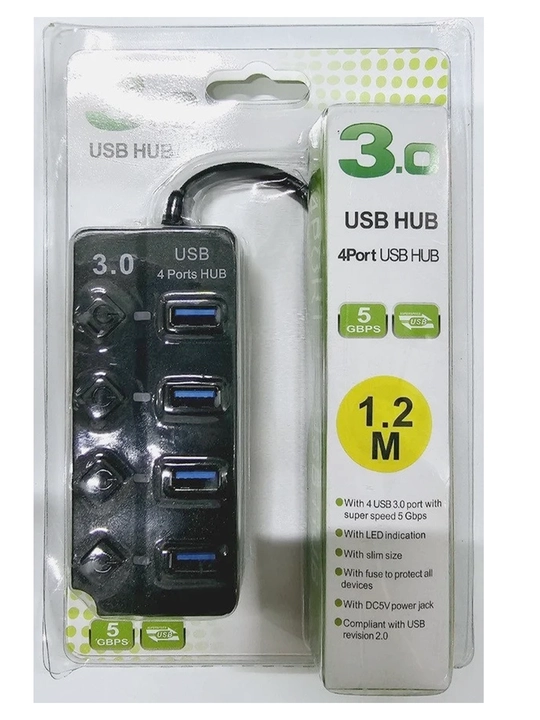 Хаб-концентратор USB HUB 3.0 на 4 портов, USB порт