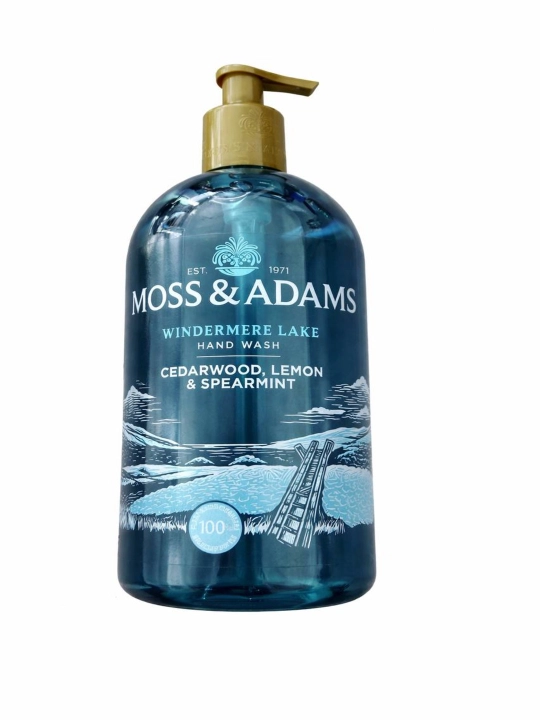 Suyuq sovun Moss & Adams "Windermere Lake (Uindermir ko‘li)" antibakterial, dozatorli. - 