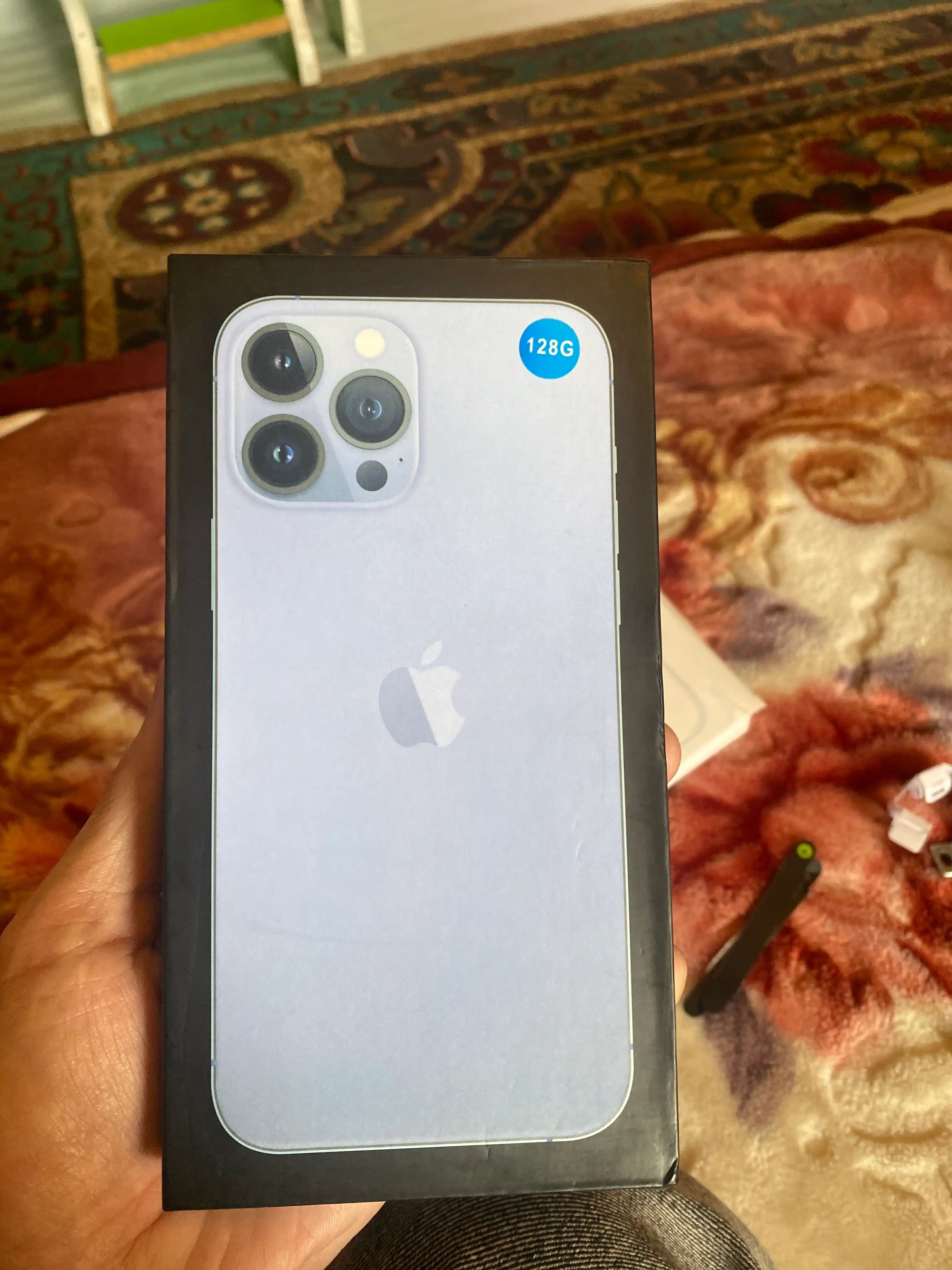 Смартфон Apple iPhone 13 Pro MAX, 128/256 ГБ, SIM+sim, чехол и стекло в подарок