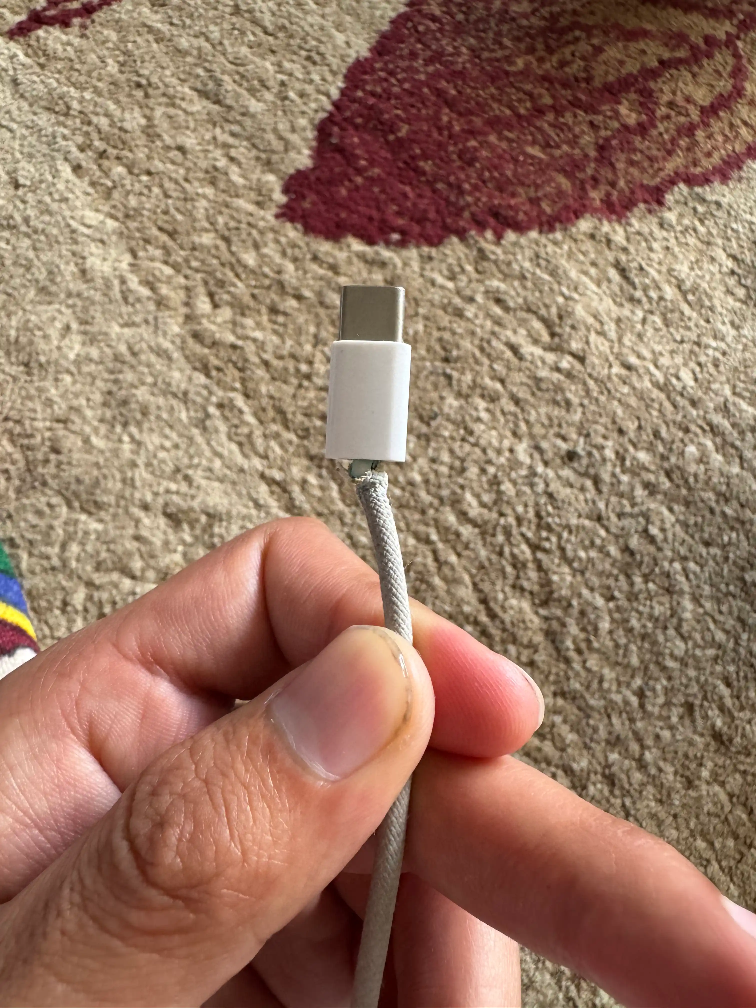 Tezkor quvvatlash kabeli, USB Type-C to Type-C Cable 60W, 1 m