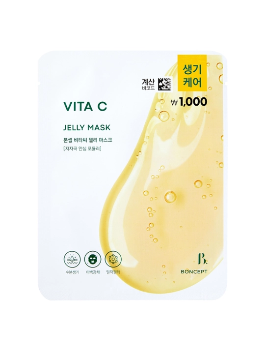 Yuz uchun jelesimon maska Tony Moly Boncept vita c jelly mask, 23 g