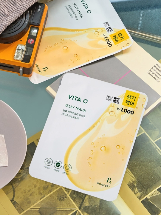 Yuz uchun jelesimon maska Tony Moly Boncept vita c jelly mask, 23 g