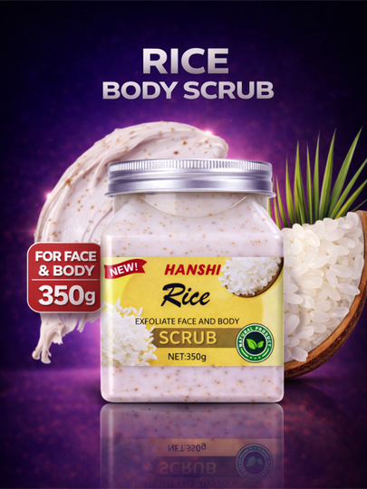 Скраб для лица и тела Wokal Sherbet Body Scrub с экстрактом малины и клубники, 350 гр - 