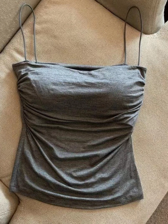 Ayollar uchun mayka top, astariga chashka tikilgan, universal o‘lchami 40-62 kg