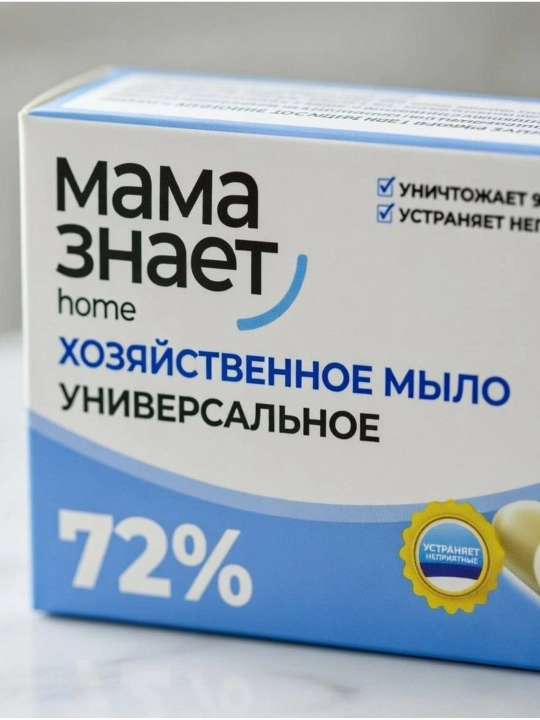 MAMA ZNAET xo‘jalik sovuni 72% universal 150 g