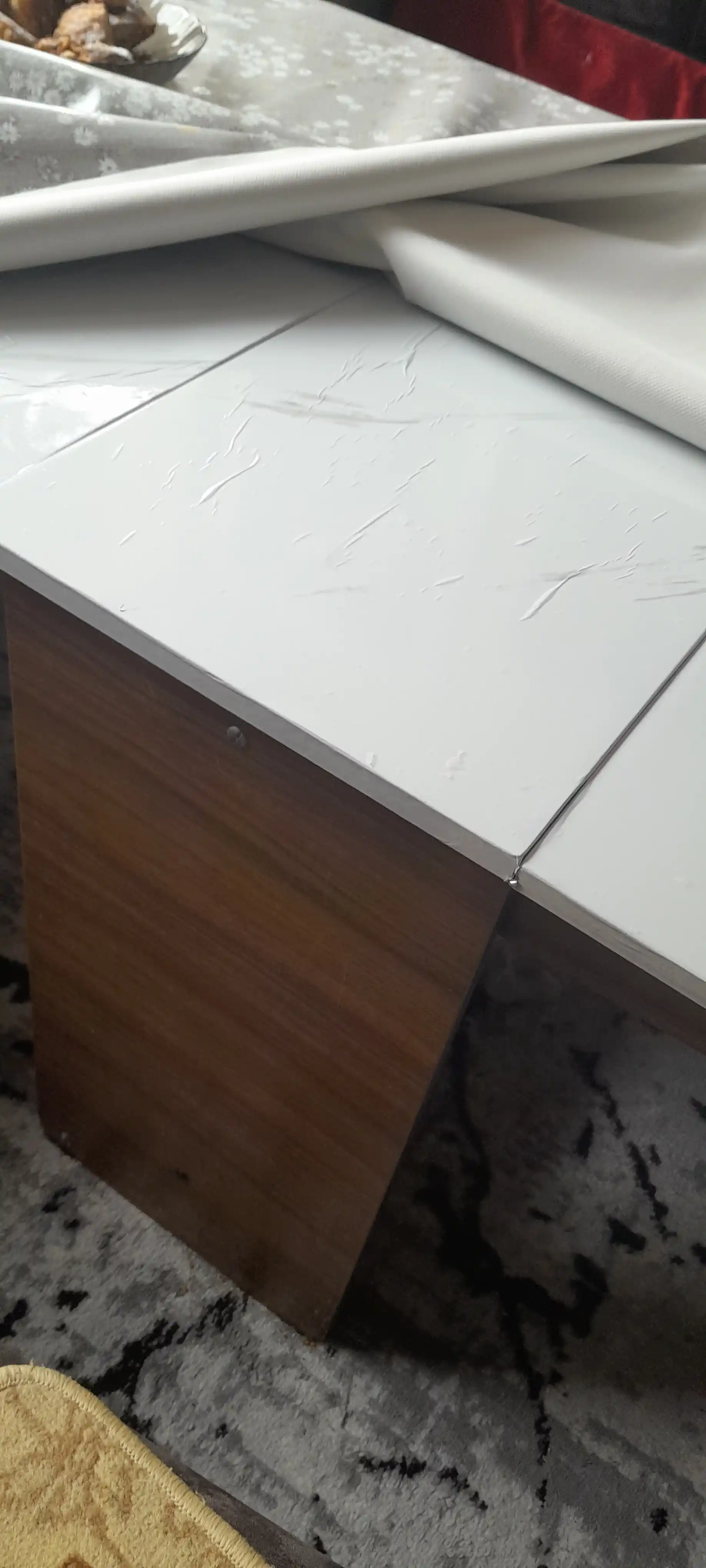 Oshxona va mebel uchun samokley yopishqoq plyonka alyuminiy, laminat plyonka