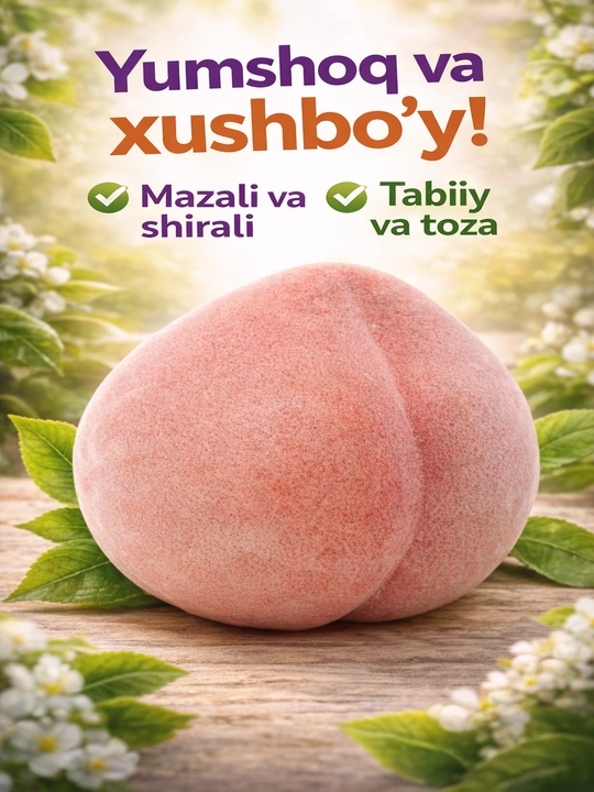 Sun'iy sabzavot va mevalar - bolgar, apelsin, mandarin, olma, banan, limon, Aniq o'lcham - 