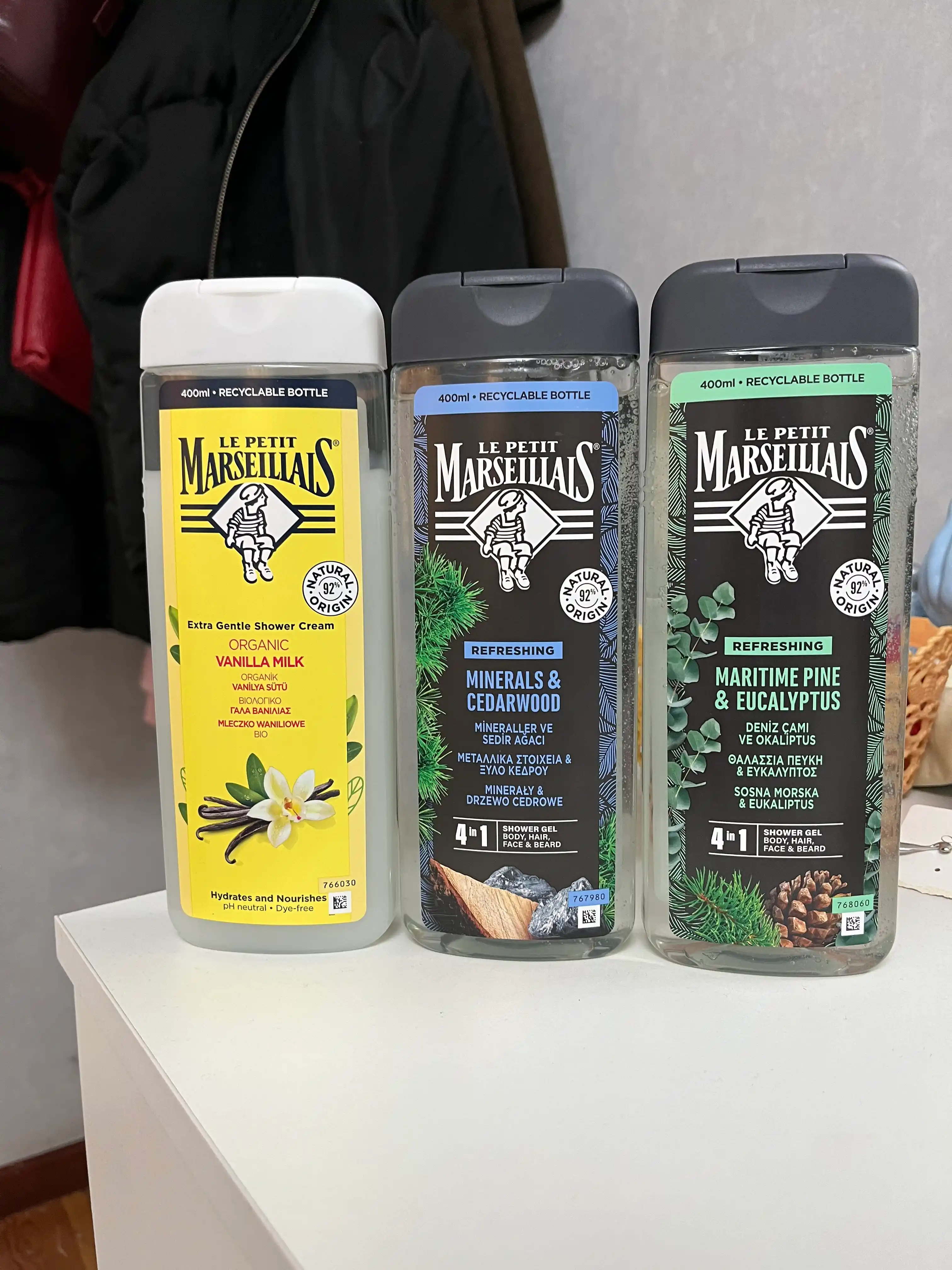 Le Petit Marseillais® Vanilla Dush uchun gel 400 ml