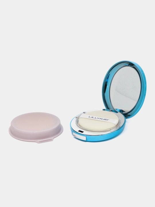Namlashtiruvchi komponentli upa Lillykay Collagen Hydro Moisture Two Way Cake SPF40, ton21