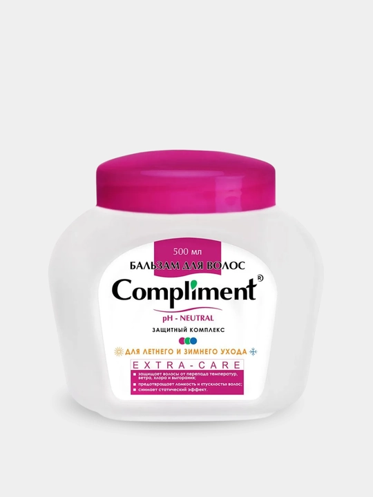 Soch uchun balzam, Compliment balzam sochlar uchun, sochlarning yumshoqligi, 500 ml