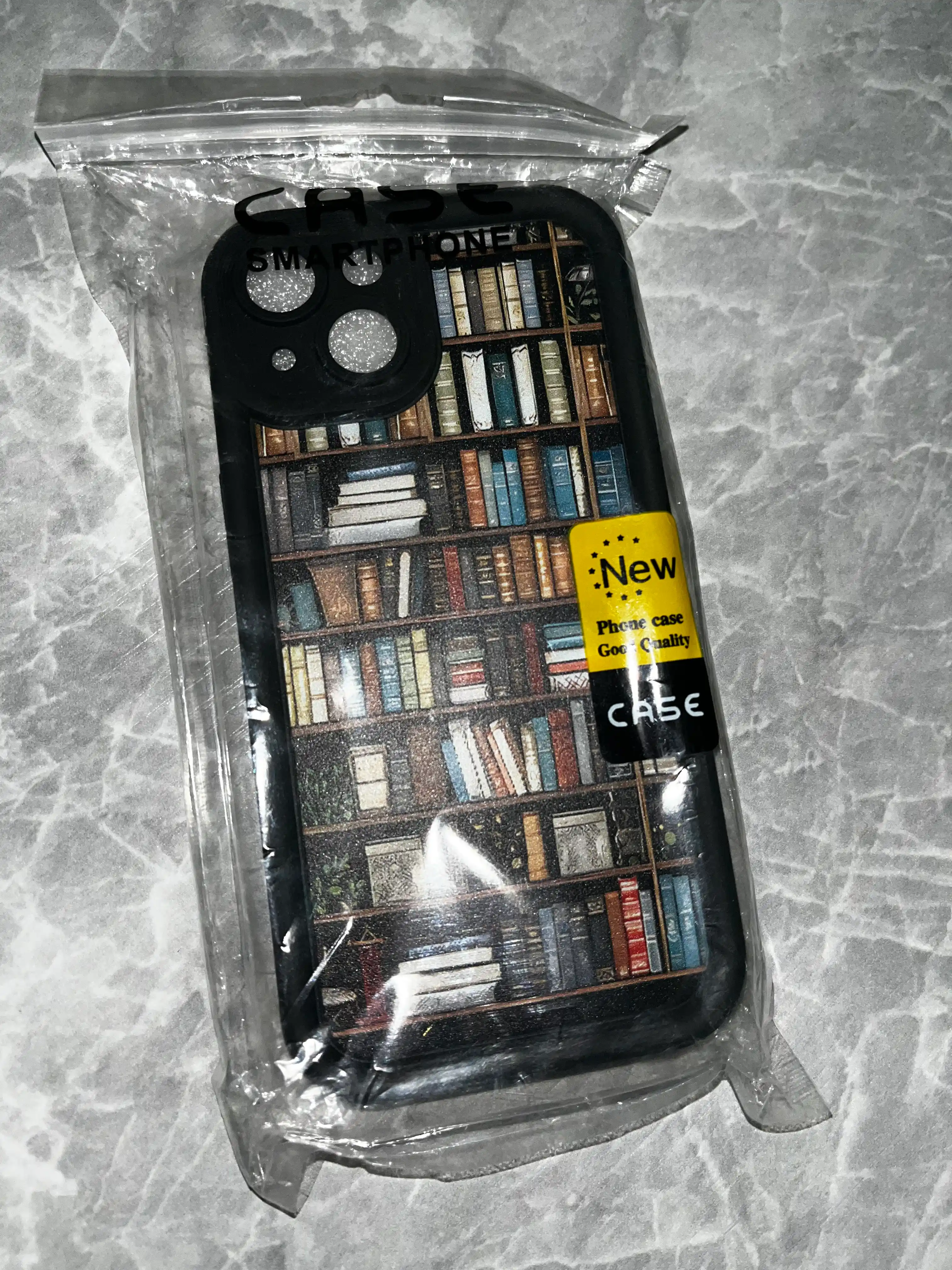 Чехол для Iphone 16, 15, 14, 13, 12, 11, с дизайном книжной полки