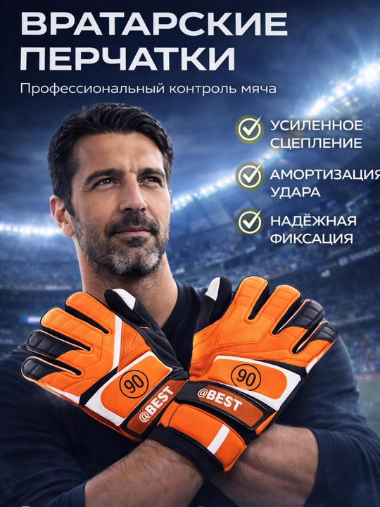 Детские вратарские перчатки - 