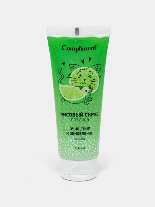 Yuz uchun skrab Compliment  — yog‘li va aralash teri uchun, 100 ml