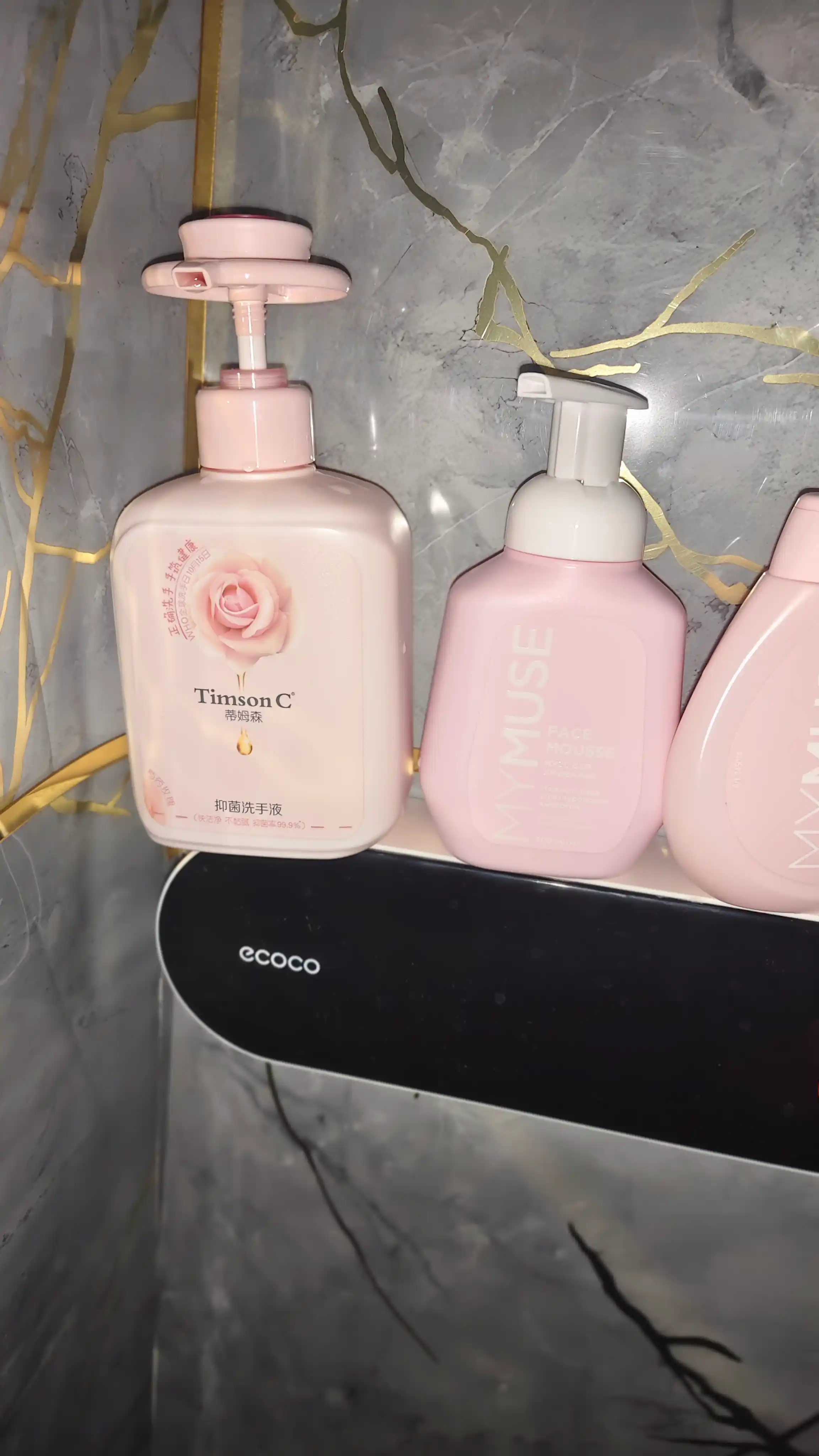 Timson C antibakterial suyuq sovun, 500 ml — atirgul hidi bilan