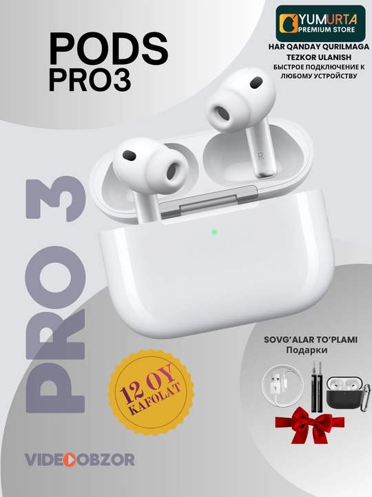 Pods pro 3 pods pro Pods,Pods наушники для Iphone и Android беспроводные наушники - 