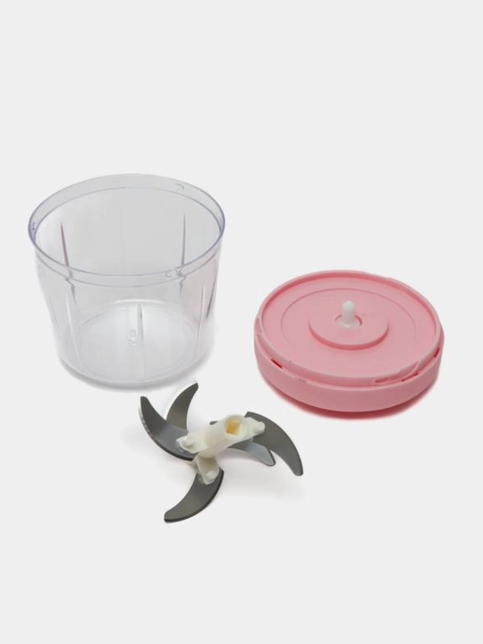 Sabzavot, meva va go‘shtni maydalash uchun qo‘lda ishlatiladigan mini-blender