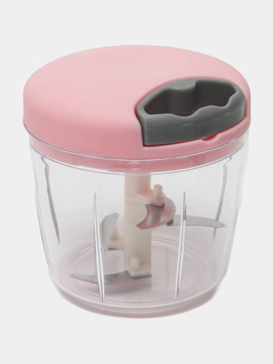 Sabzavot, meva va go‘shtni maydalash uchun qo‘lda ishlatiladigan mini-blender