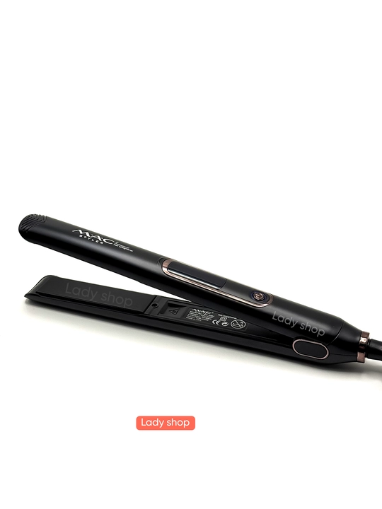 MAC Styler soch to‘g‘rilagichi, 450°C, titan plastinkali, LED displeyli, professional