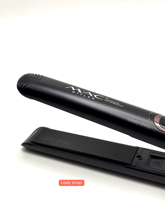MAC Styler soch to‘g‘rilagichi, 450°C, titan plastinkali, LED displeyli, professional