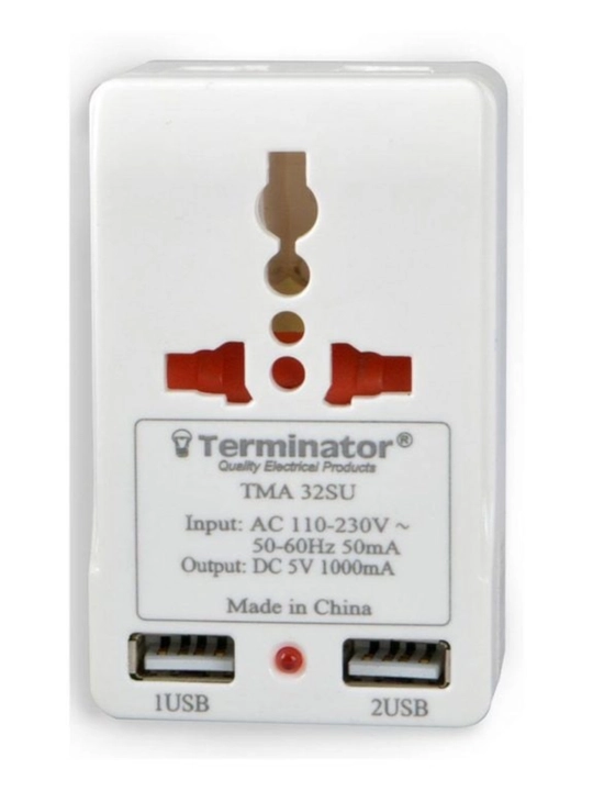 Мульти адаптер с 2 USB разъёмом, RSTAR