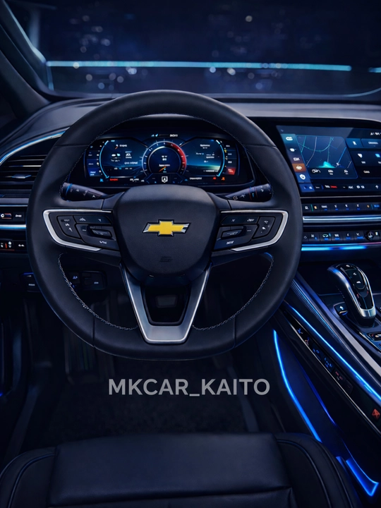 Руль Chevrolet с кнопками управления многофункциональный