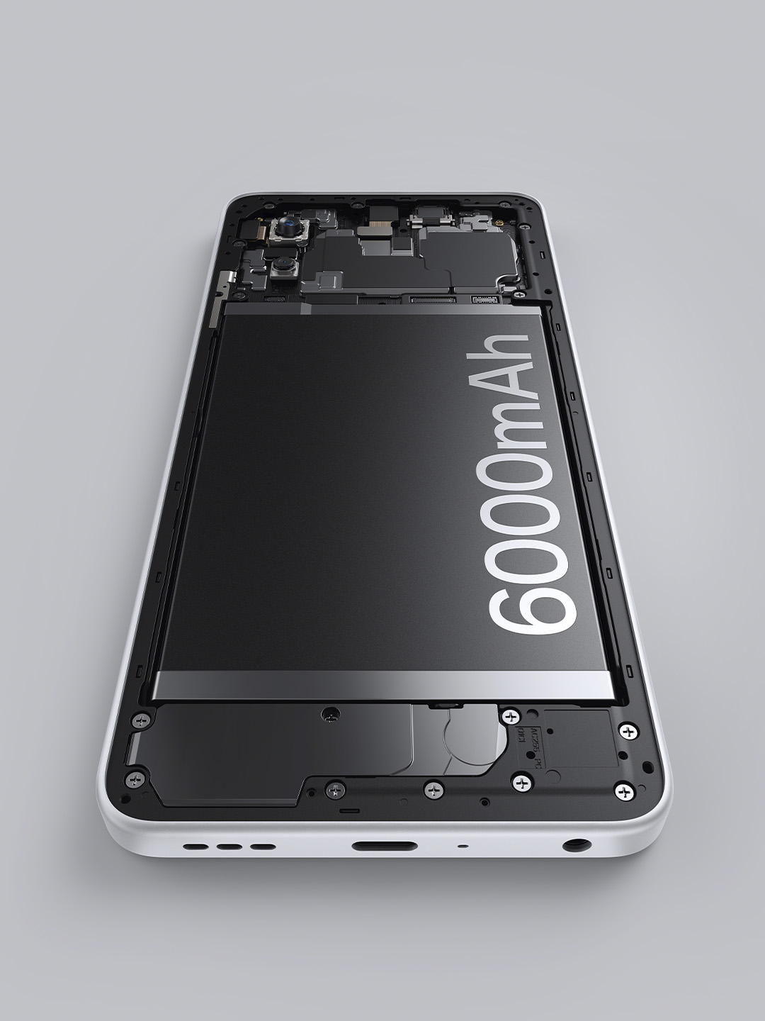 Смартфон Oppo A5i про (8+8)/128 ГБ, белый/фиолетовый, IP65 пылевлагозащита, 1 год гарантии