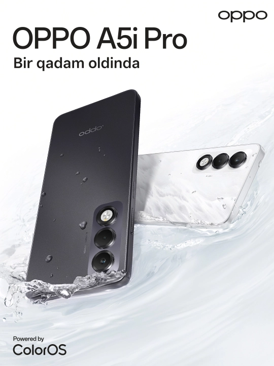 Смартфон Oppo A5i про (8+8)/128 ГБ, белый/фиолетовый, IP65 пылевлагозащита, 1 год гарантии