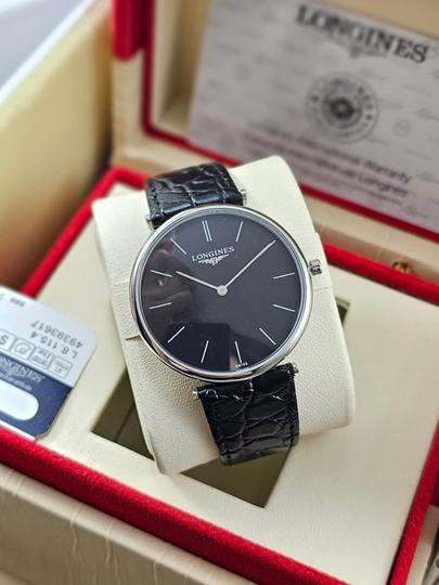 LONGINES erkaklar qo'l soati, klassik uslubni qadrlovchilar uchun - 