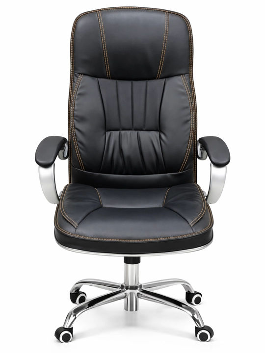 Ergonomik ofis kreslosi, eko-charm, metall oyoqli