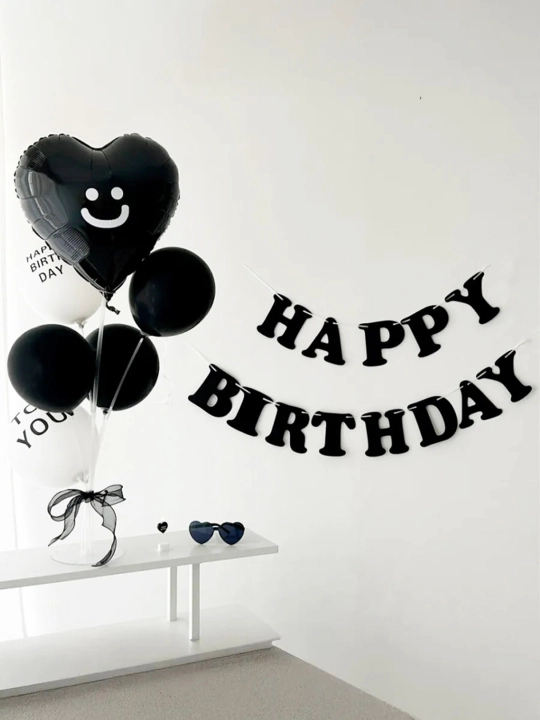 Венок Happy Birthday, 2 метра