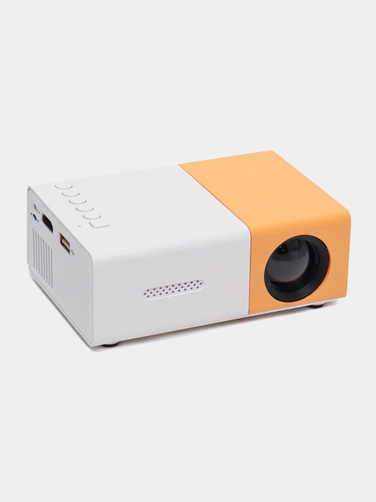 Simsiz mini proyektorlar, LED Unic YG-300, multimedia HD va 4k, masofadan boshqariladigan