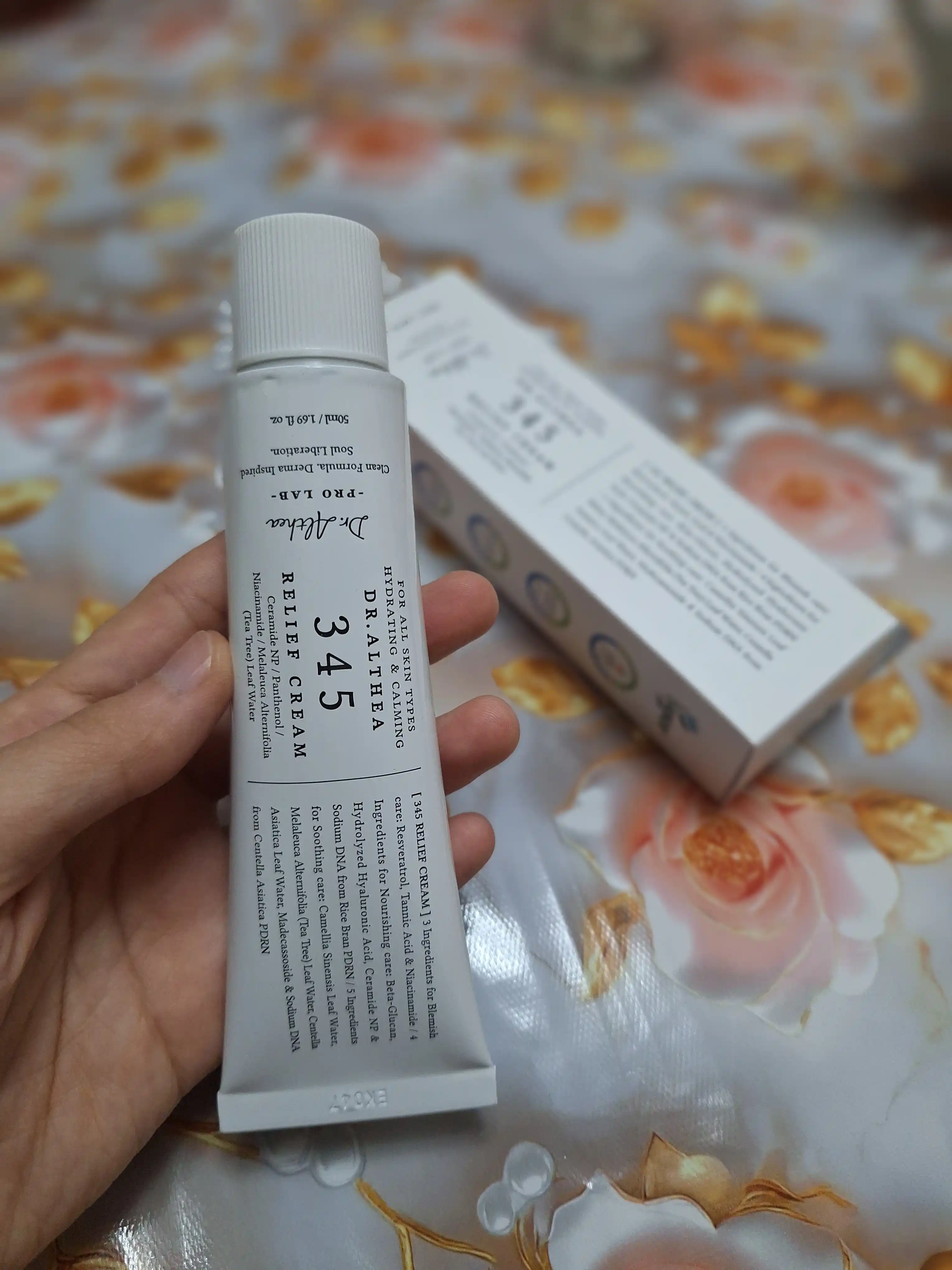 Dr. Althea 345 Relief Cream 50 мл , дневной крем для чувствительной кожи , Корея