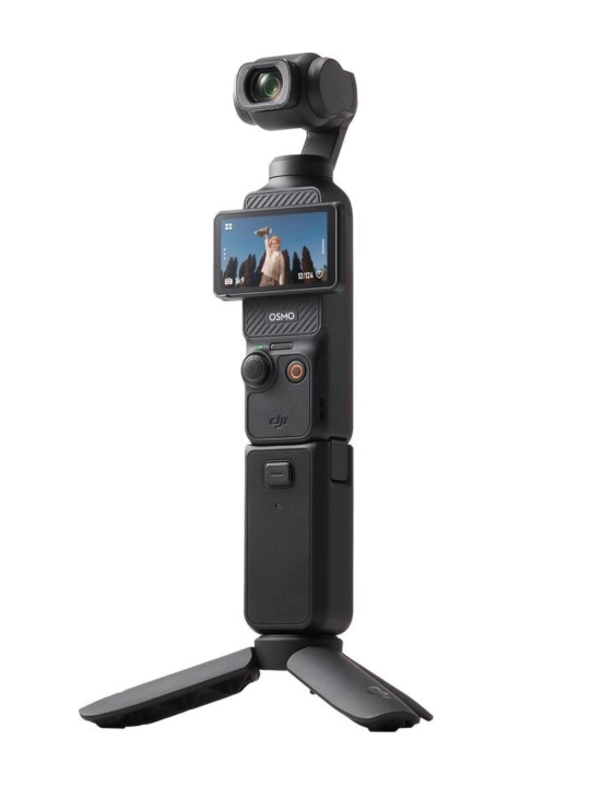 DJI Osmo Pocket 3 Creator Combo jangovar kamerasi, 1’ CMOS 4K videokamerasi, soniyasiga 120 kadr - 