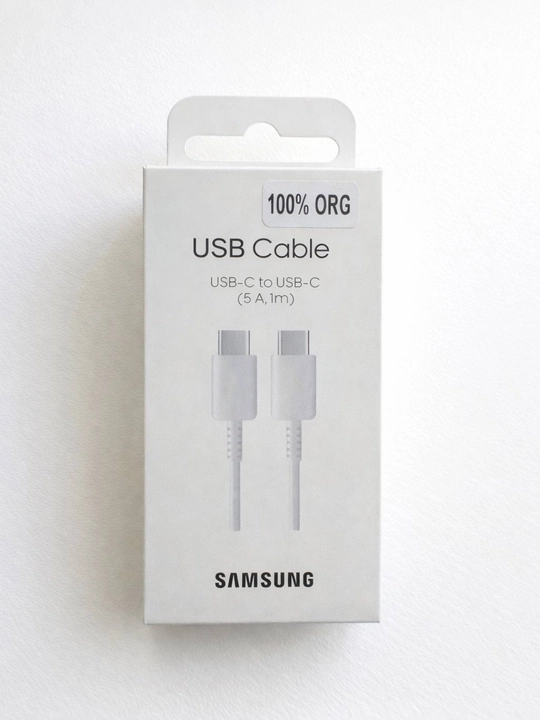 Зарядный кабель Samsung 5 А, 1 м, Type-C, 25-45 Вт (EP-DN975) - 