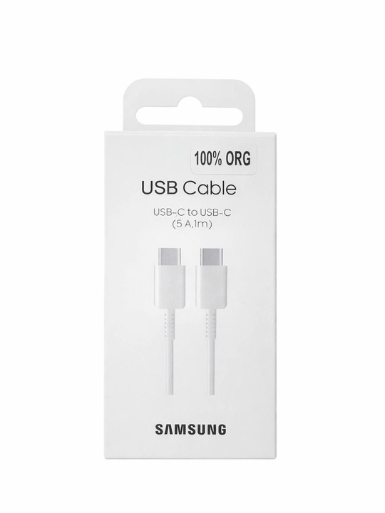 Зарядный кабель Samsung 5 А, 1 м, Type-C, 25-45 Вт (EP-DN975)