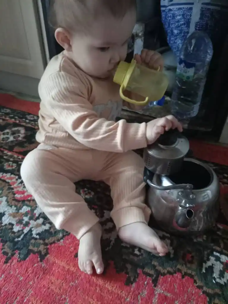 Kickintoylar uchu ikki qisimli uy kiyimi. 100% paxtadan. baxor, yoz, kuz uchun