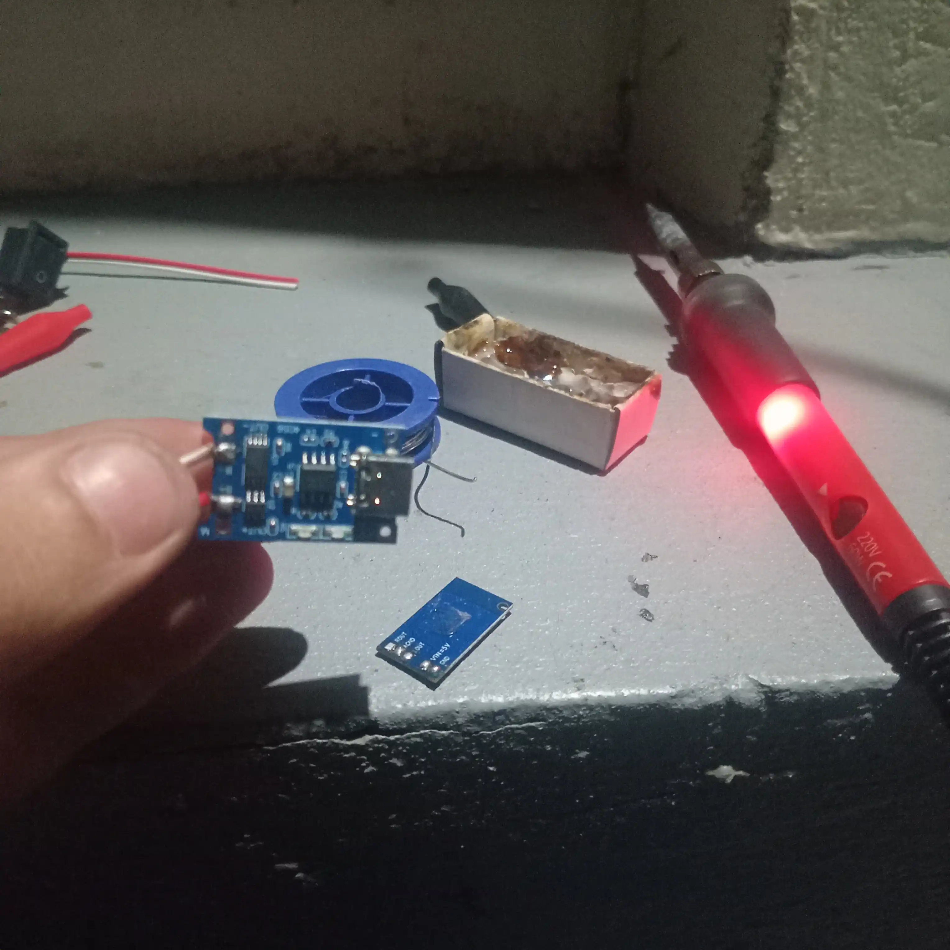 TP4056A Type-C va Micro USB litiy batareyalarini zaryadlash va himoyalash moduli