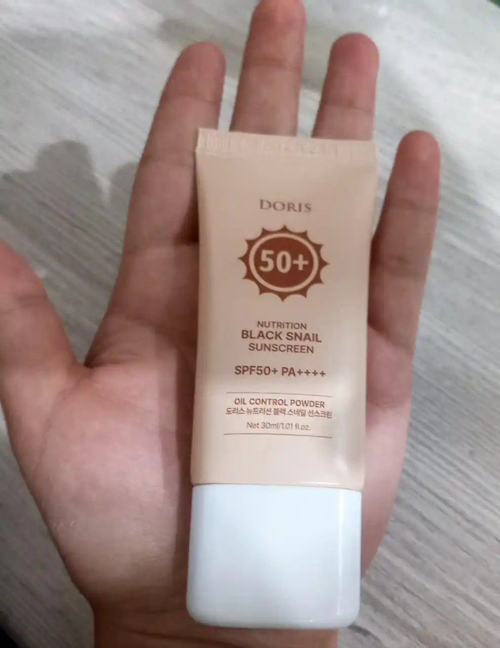 DORIS quyoshtan himoya qiluvchi krem yangilangan Himoya SPF 50+ PA++++