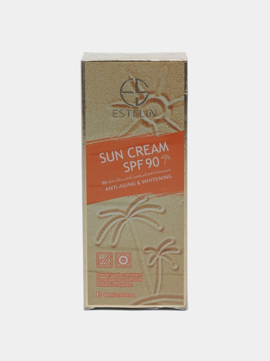 SPF90+ (60+) — yuzni quyoshdan himoya qiluvchi krem
