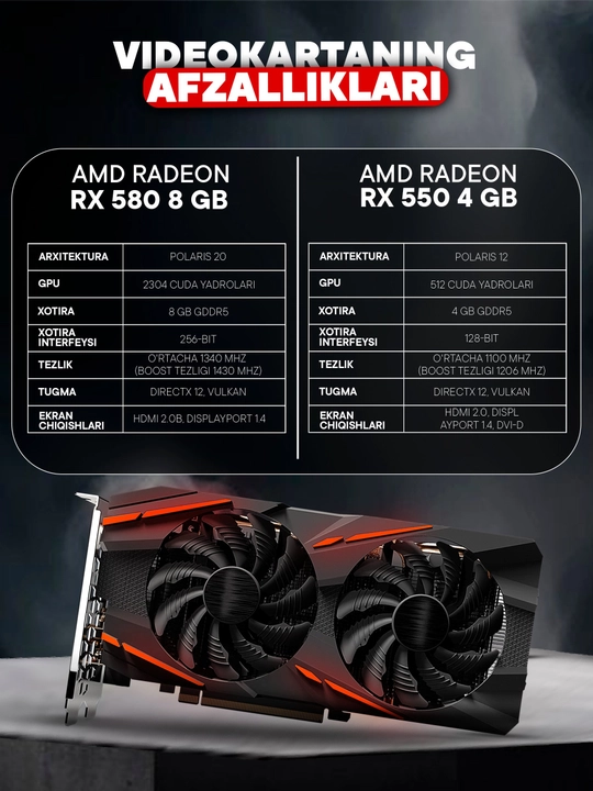 O'yin kompyuteri. Core i7, 8 GB operativ xotira, 512 GB SSD, Ge Force GTX 1660 s