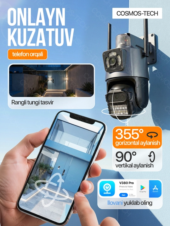Video kuzatuv kamerasi, sovg‘a sifatida fleshka wifi kuzatuv kamerasi 4g kamera, HIKVISION