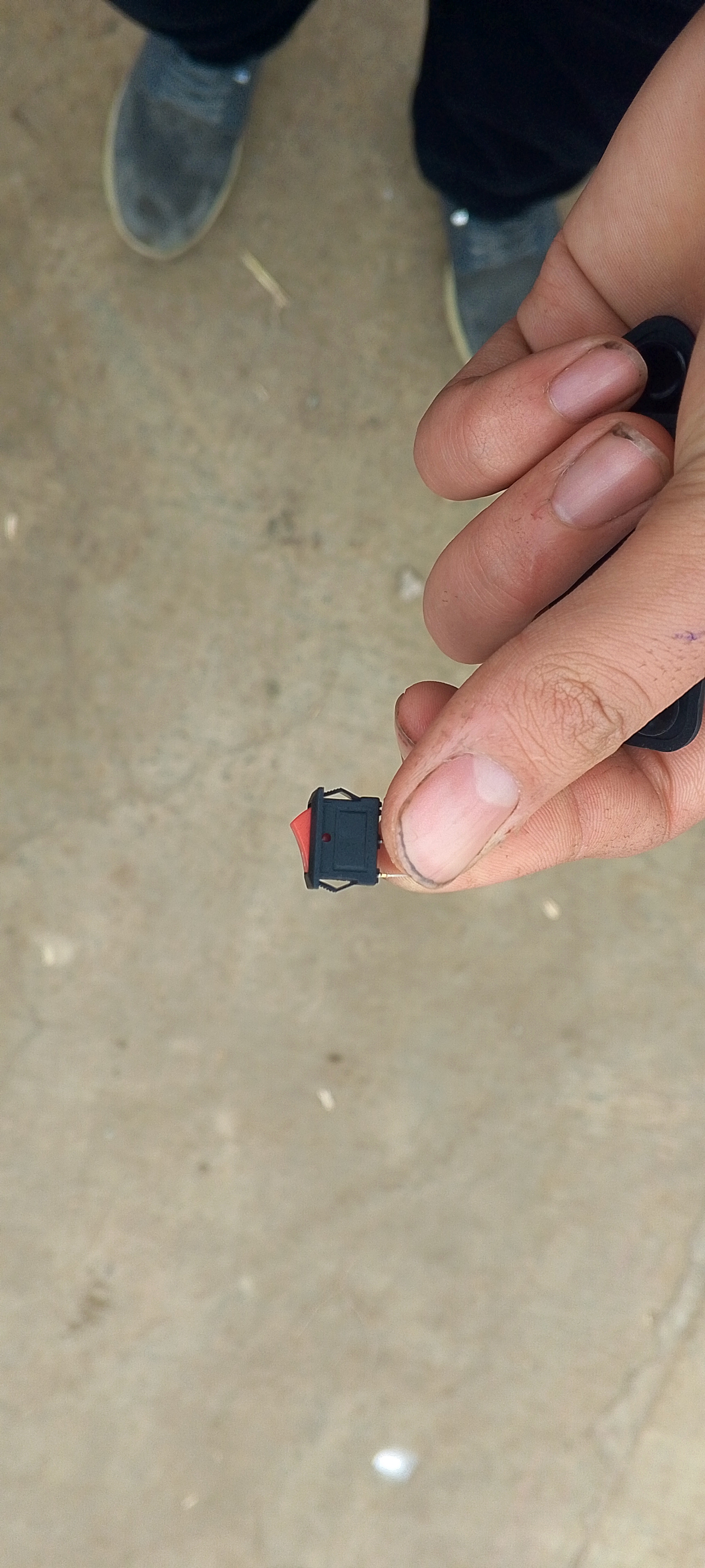 Mini kalit, AC250V-3A, 2-pin, KCD11