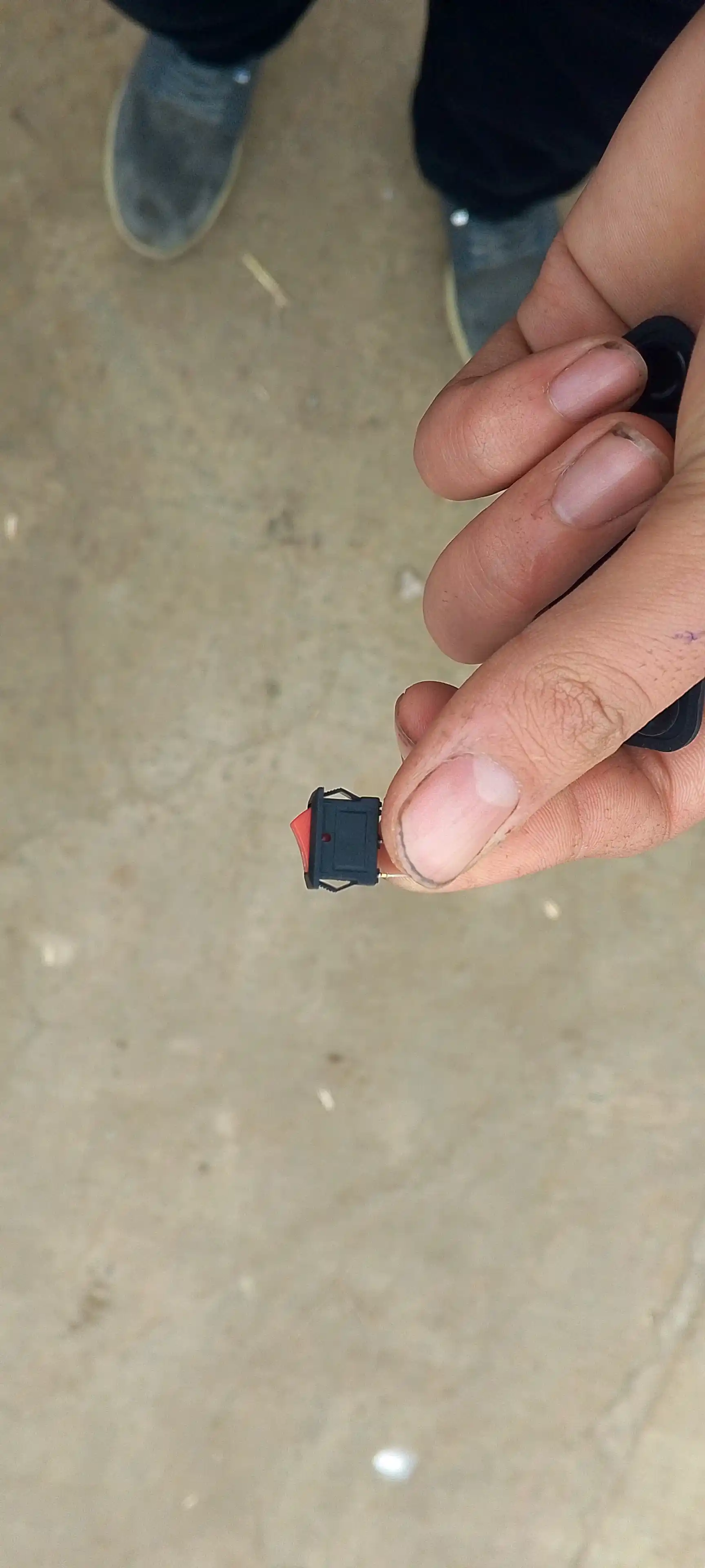 Mini kalit, AC250V-3A, 2-pin, KCD11
