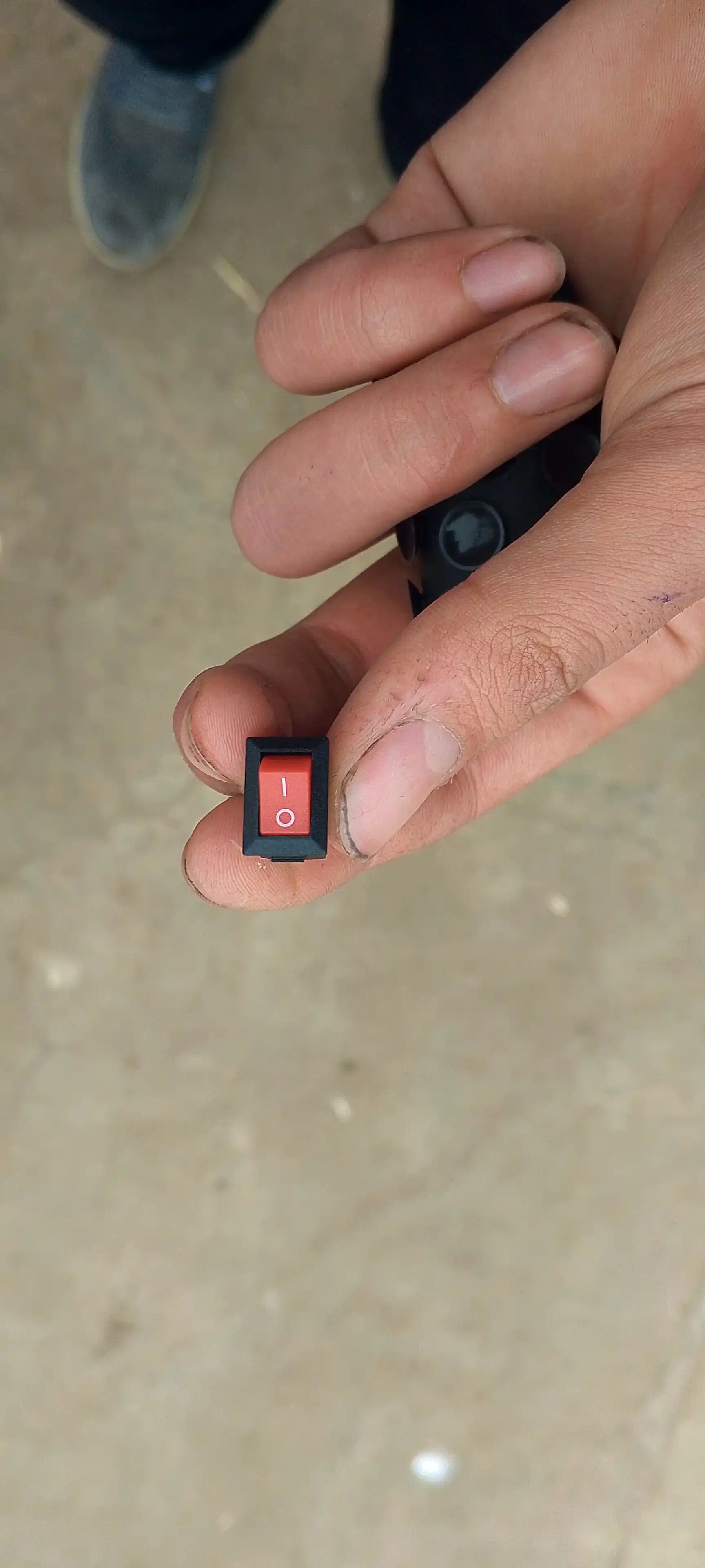 Mini kalit, AC250V-3A, 2-pin, KCD11