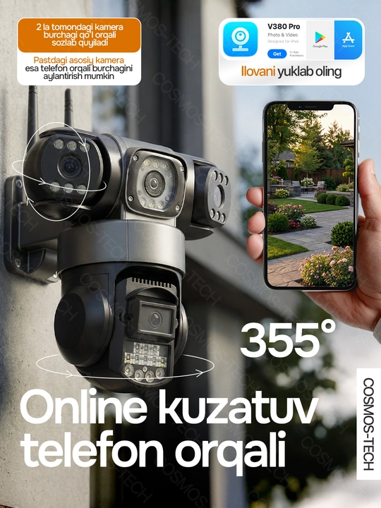 Video kuzatuv kamerasi, sovg‘a sifatida fleshka wifi kuzatuv kamerasi 4g kamera, HIKVISION
