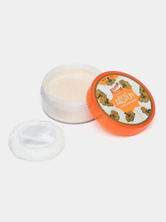 Пудра для лица Airspun Loose Face, рассыпчатая, сияющая, прозрачная, матирующая