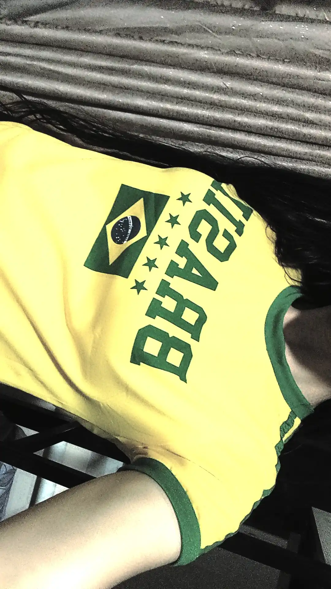 MIYO, Brasil baby futbolkasi, sariq