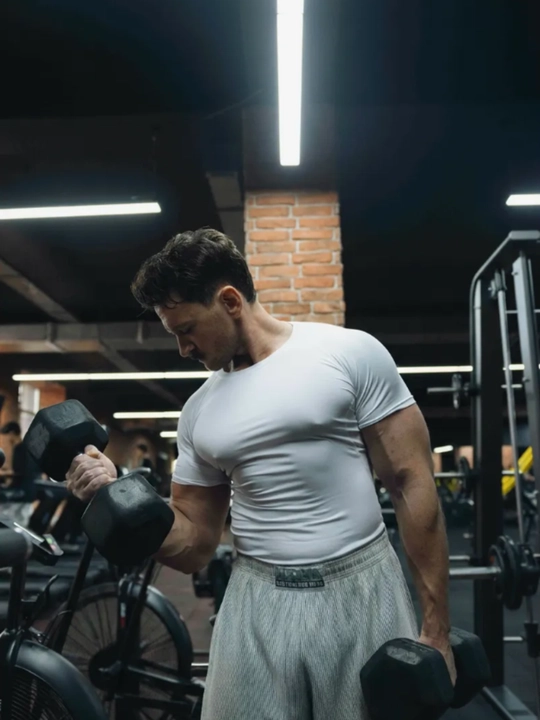 Kompression futbolka, sport, rashgard, erkaklar uchun, fitnes uchun