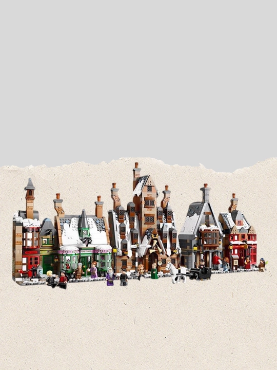 Конструктор Harry Potter Hogsmeade Village, 3228 деталей, 18+, коллекционный набор